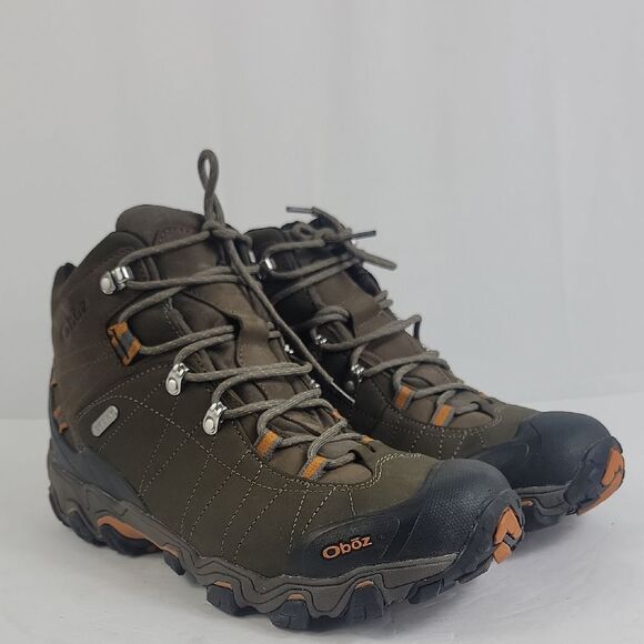 Oboz Bridger Mid Waterproof Men's Hiking Shoes - Picture 1 of 12